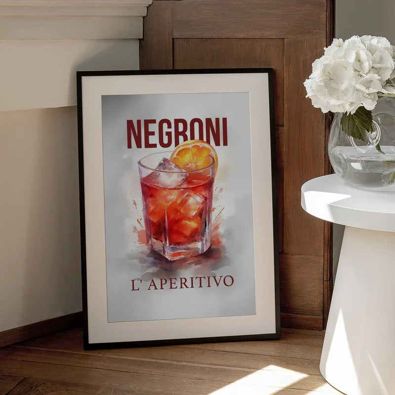 Negroni - Andreas Magnusson Framed Art | Home or Office Art