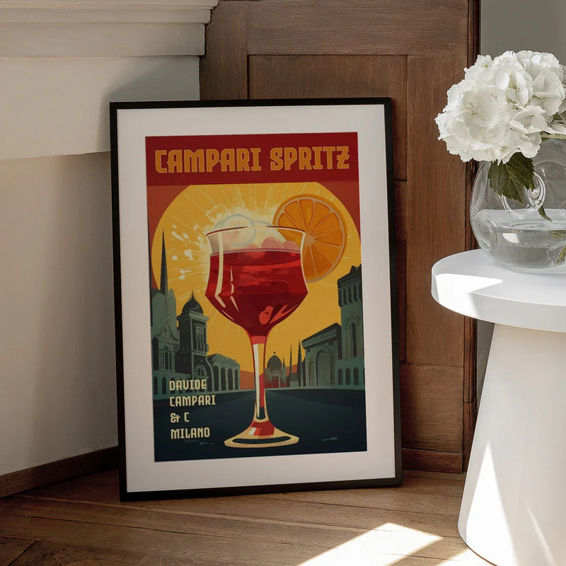 Campari Spritz - Andreas Magnusson Framed Art | Home or Office Art