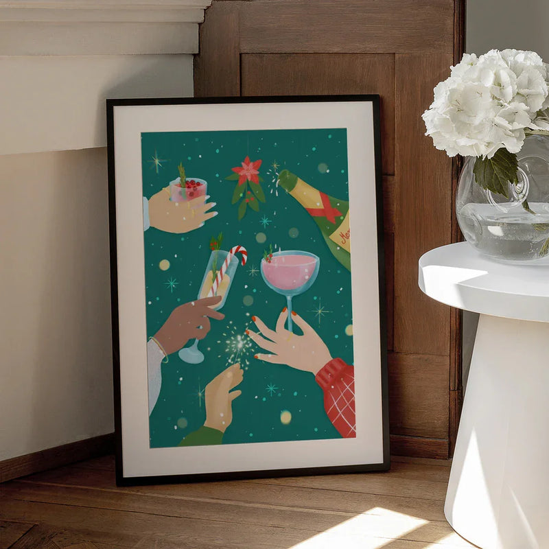 Cheers - Petra Lizde Framed Art | Home or Office Art
