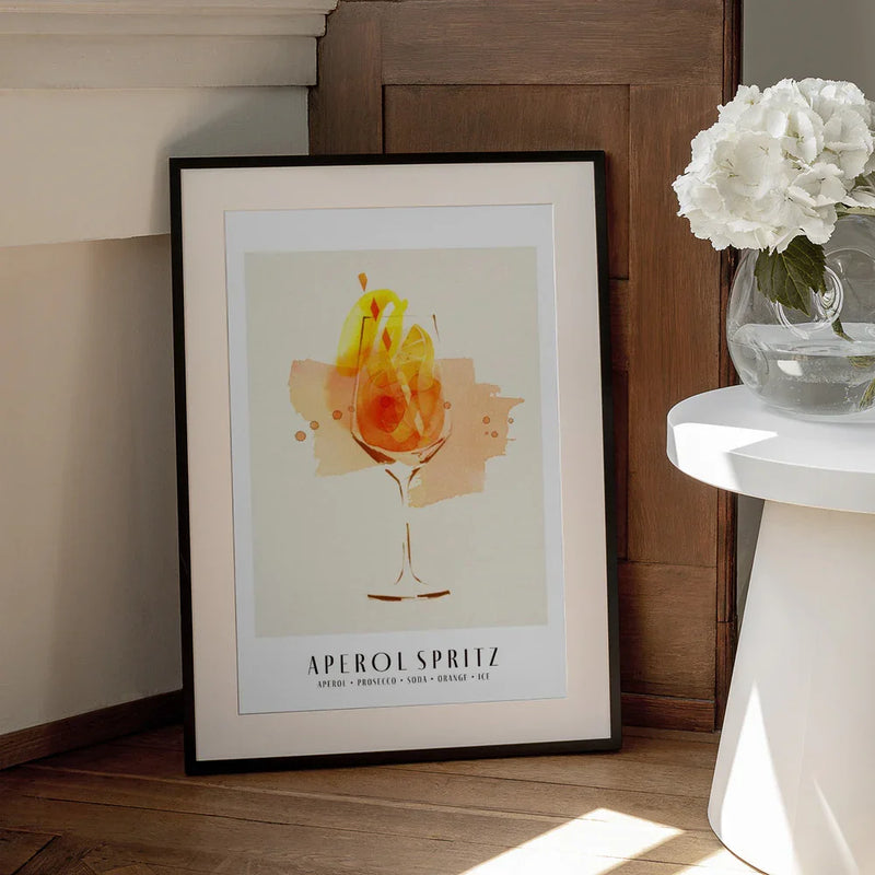 Aperol Spritz - Ekaterina Koroleva Framed Art | Home or Office Art