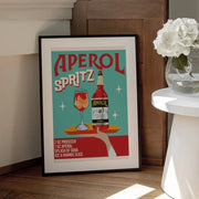 Aperol Spritz - WallChart Art Studio Framed Art | Home or Office Art
