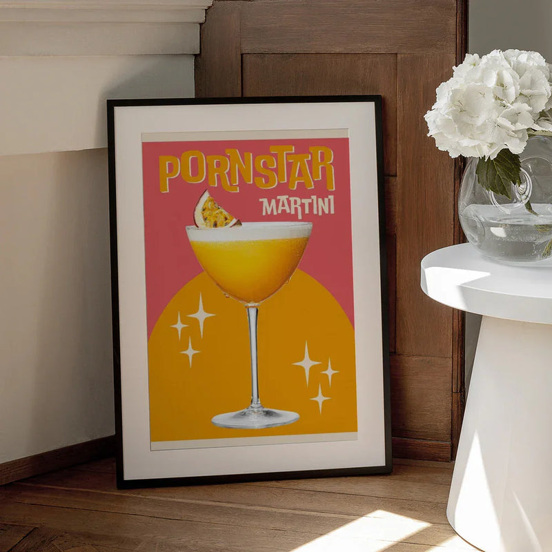 Pornstar Martini - WallChart Art Studio Framed Art | Home or Office Art