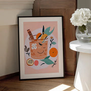 Cinnamon & Orange Cocktail - Uma Gokhale Framed Art | Home or Office Art