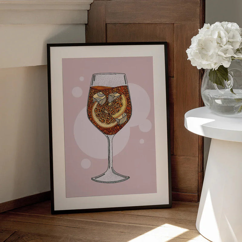 Zesty Glow - Valentina Harper Framed Art | Home or Office Art