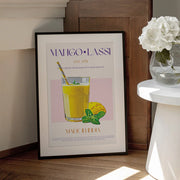 Mango Lassi Delight - Nazma Khokhar Framed Art | Home or Office Art