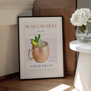 Moscow Mule Print - Nazma Khokhar Framed Art | Home or Office Art