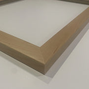 Natural 5x4 Wood Picture Frame with Real Glass - Maple Light Wood Photo Frame