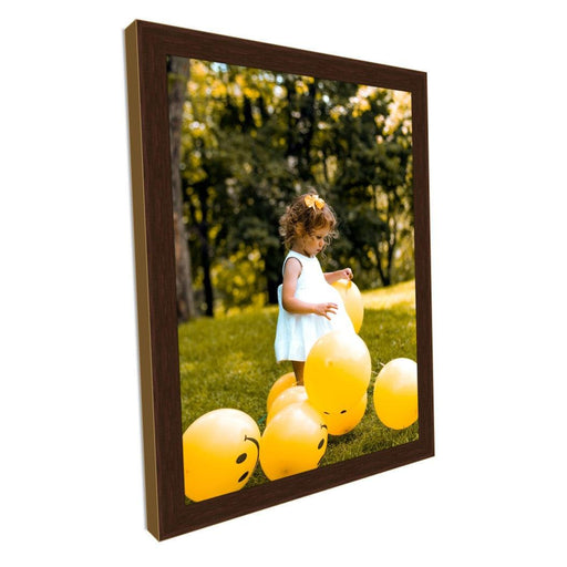 Modern Mahogany Picture Frame Wood - Modern Memory Design Picture frames - New Jersey Frame shop custom framing