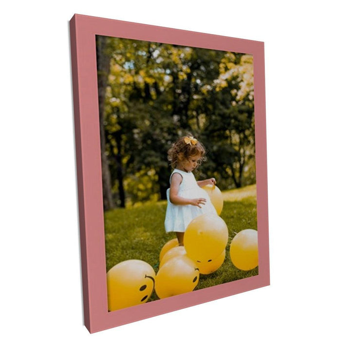 Modern Pink Picture Frame Gallery Wall - Modern Memory Design Picture frames - New Jersey Frame shop custom framing