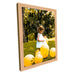 Modern Slim Natural Wood Picture Frame - Modern Memory Design Picture frames - New Jersey Frame shop custom framing