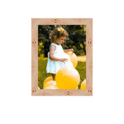 Natural Wood Burl Picture Frame Wall Hanging Custom Framing - Modern Memory Design Picture frames - New Jersey Frame shop custom framing