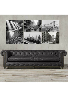 New York Black And White Photography Art Collection Framed