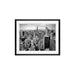 New York City Framed Art print black and white Skyline