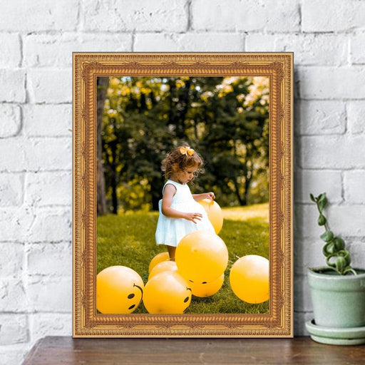 Ornate Gold Picture Frame - Modern Memory Design Picture frames - New Jersey Frame shop custom framing