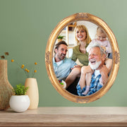 Antique Gold Round Oval Vintage Picture Frame 8x10 11x14 16x20