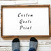 Personalized farmhouse wood Signs   custom made