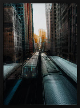 Chicago's Station Framed Art Carmine Chiriacò | Home or Office Art