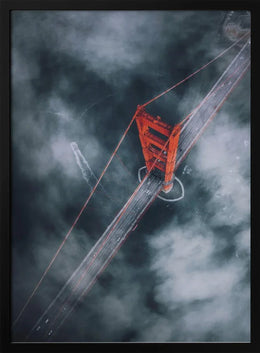 GGB from above Framed Art David George | Home or Office Art