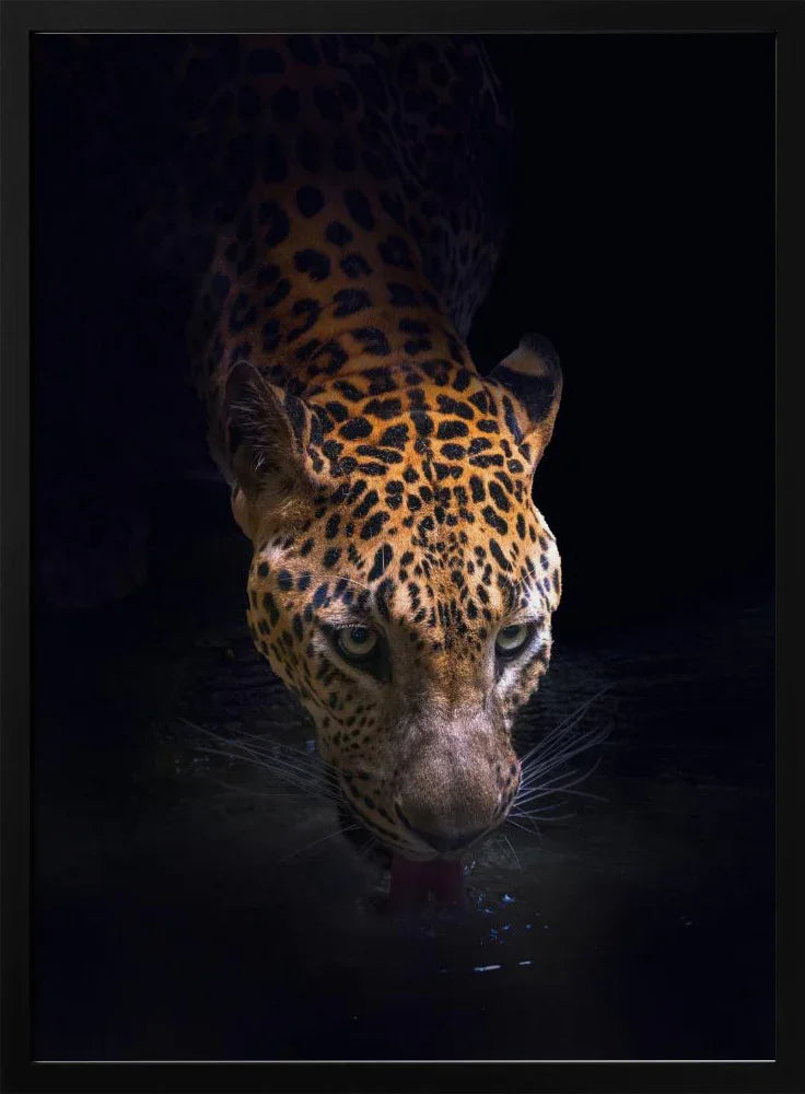 Drinking Framed Art Antonyus Bunjamin (Abe) | Home or Office Art