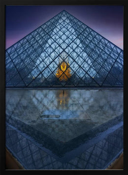 The piramid Framed Art Jorge Lopez Noval | Home or Office Art