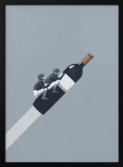 We ride until dawn - Maarten Léon Framed Art | Home or Office Art