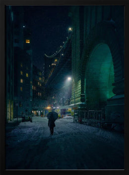 Under the Bridge Framed Art Javier de la Torre | Home or Office Art