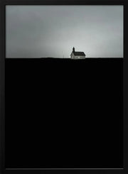 Strandarkirkja Framed Art Wave Faber | Home or Office Art