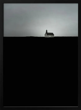 Strandarkirkja Framed Art Wave Faber | Home or Office Art