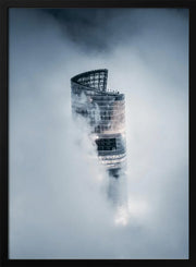 City on the Cloud Framed Art Aron Tien | Home or Office Art