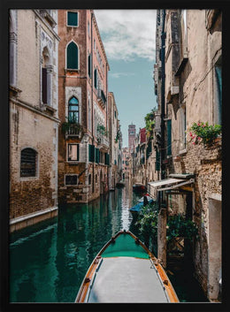 Boat on the river Framed Art Drita Stefan | Home or Office Art