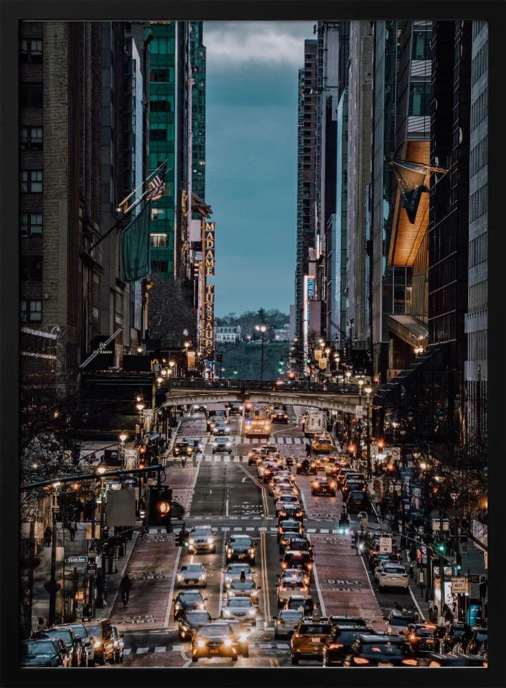 42th Street Framed Art Gengchen Wang | Home or Office Art