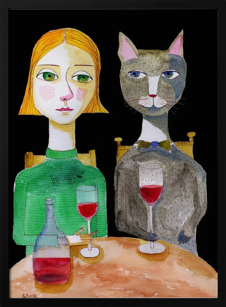 Best Friends - Sharyn Bursic Framed Art | Home or Office Art