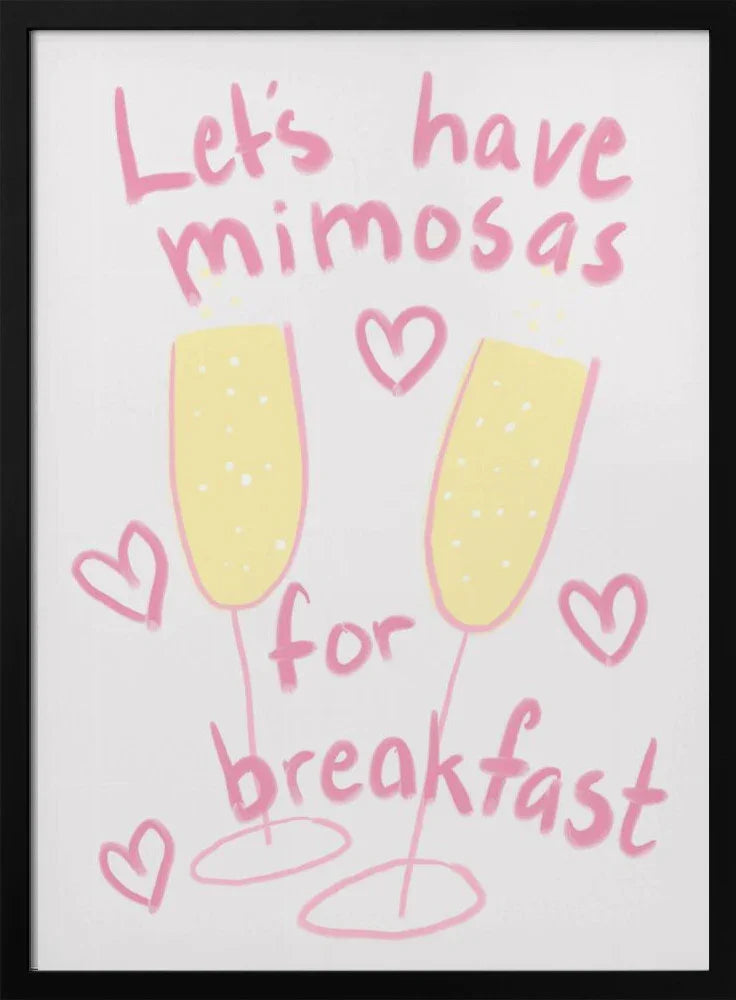 Morning Mimosas - Athene Fritsch Framed Art | Home or Office Art