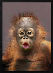 kisses Framed Art Prabu Dennaga | Home or Office Art