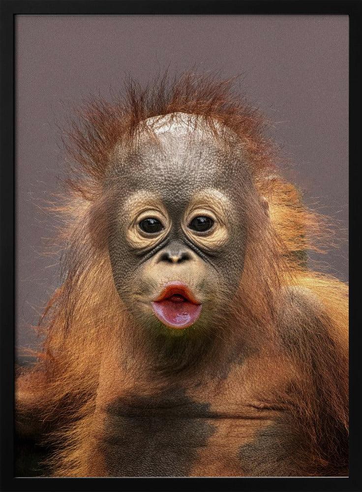 kisses Framed Art Prabu Dennaga | Home or Office Art