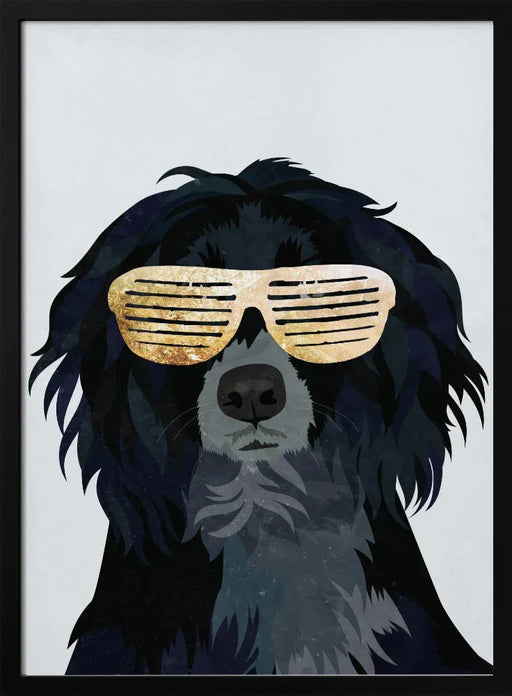 Hiphop Cockerspaniel Framed Art Sarah Manovski | Home or Office Art