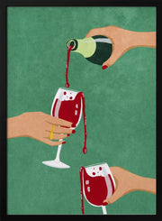 Cheers Girls - Raissa Oltmanns Framed Art | Home or Office Art