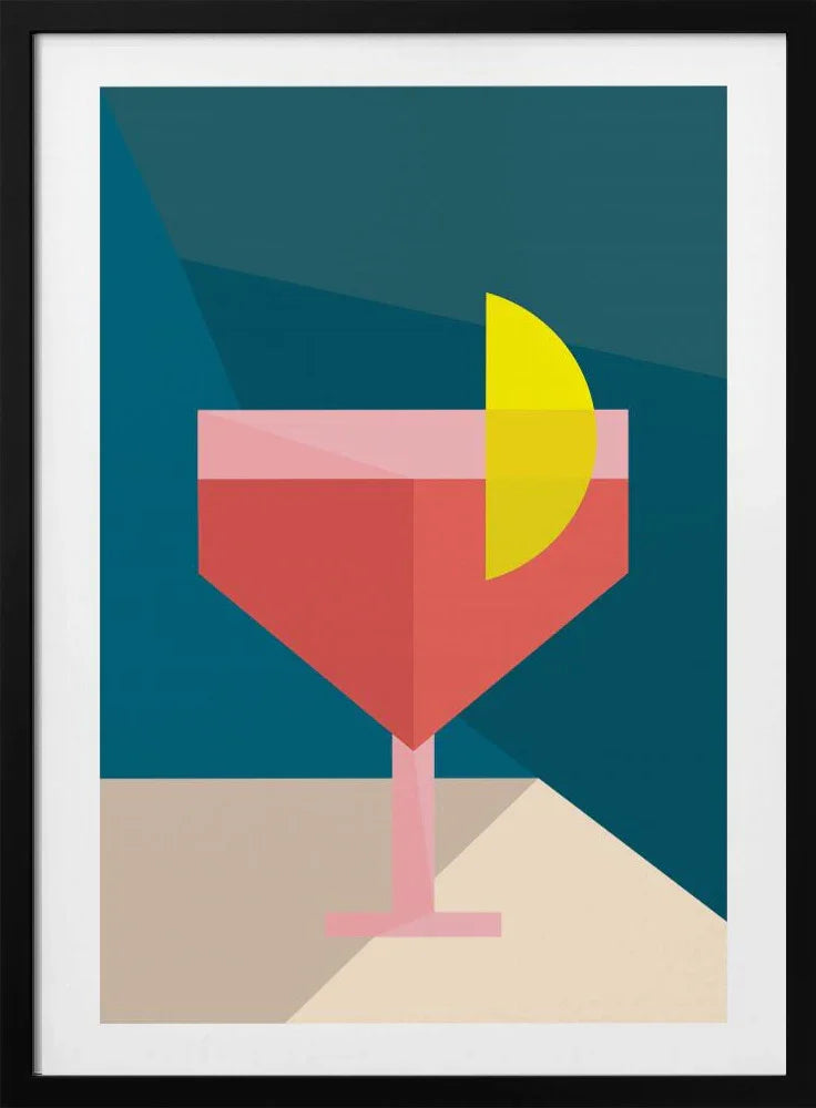 Cocktail Hour - Frankie Kerr-Dineen Framed Art | Home or Office Art