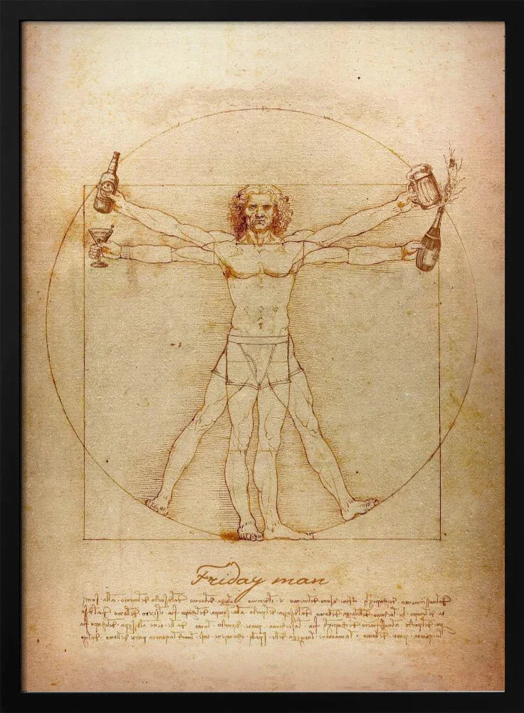 Friday Man - Artem Pozdniakov Framed Art | Home or Office Art