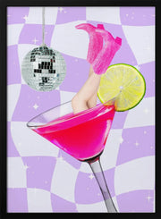 Disco Drink Delight - Athene Fritsch Framed Art | Home or Office Art