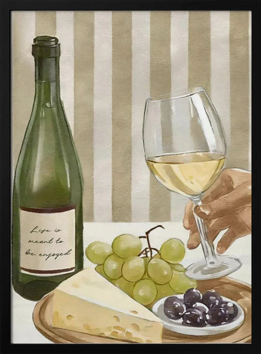 Life is meant to be enjoyed - Andreas Magnusson Framed Art | Home or Office Art