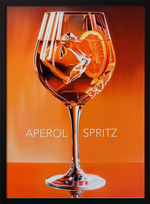 Aperol Spritz Orange - Andreas Magnusson Framed Art | Home or Office Art