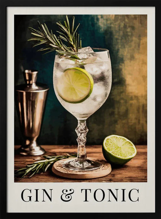 Gin &amp; Tonic - Andreas Magnusson Framed Art | Home or Office Art