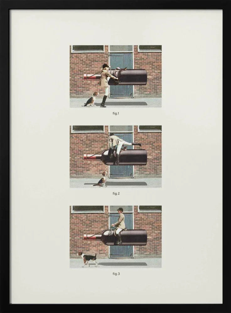 Eqwine Ride - Vertigo Artography Framed Art | Home or Office Art