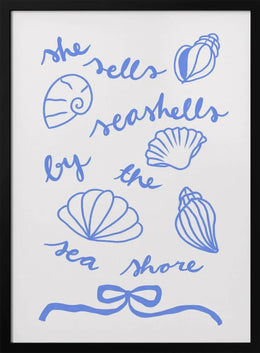 Seashell Serenity - Athene Fritsch Framed Art | Home or Office Art