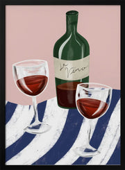 Wine time - EMELIEmaria Framed Art | Home or Office Art