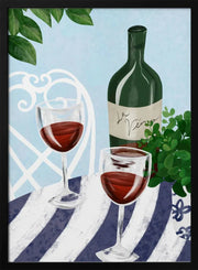 Red wine under the tree - EMELIEmaria Framed Art | Home or Office Art