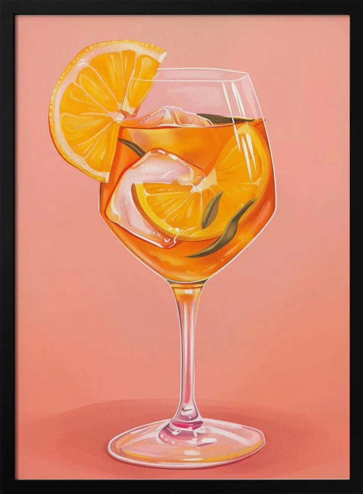 Aperol Spritz - Jolly and Dash - Jolly and Dash Framed Art | Home or Office Art