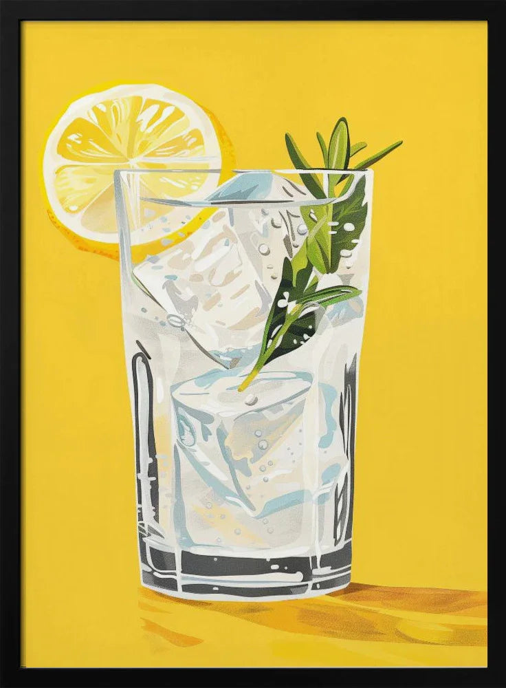 Gin and Tonic - Jolly and Dash - Jolly and Dash Framed Art | Home or Office Art