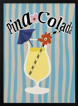 Pina Colada - Miho Art Studio Framed Art | Home or Office Art